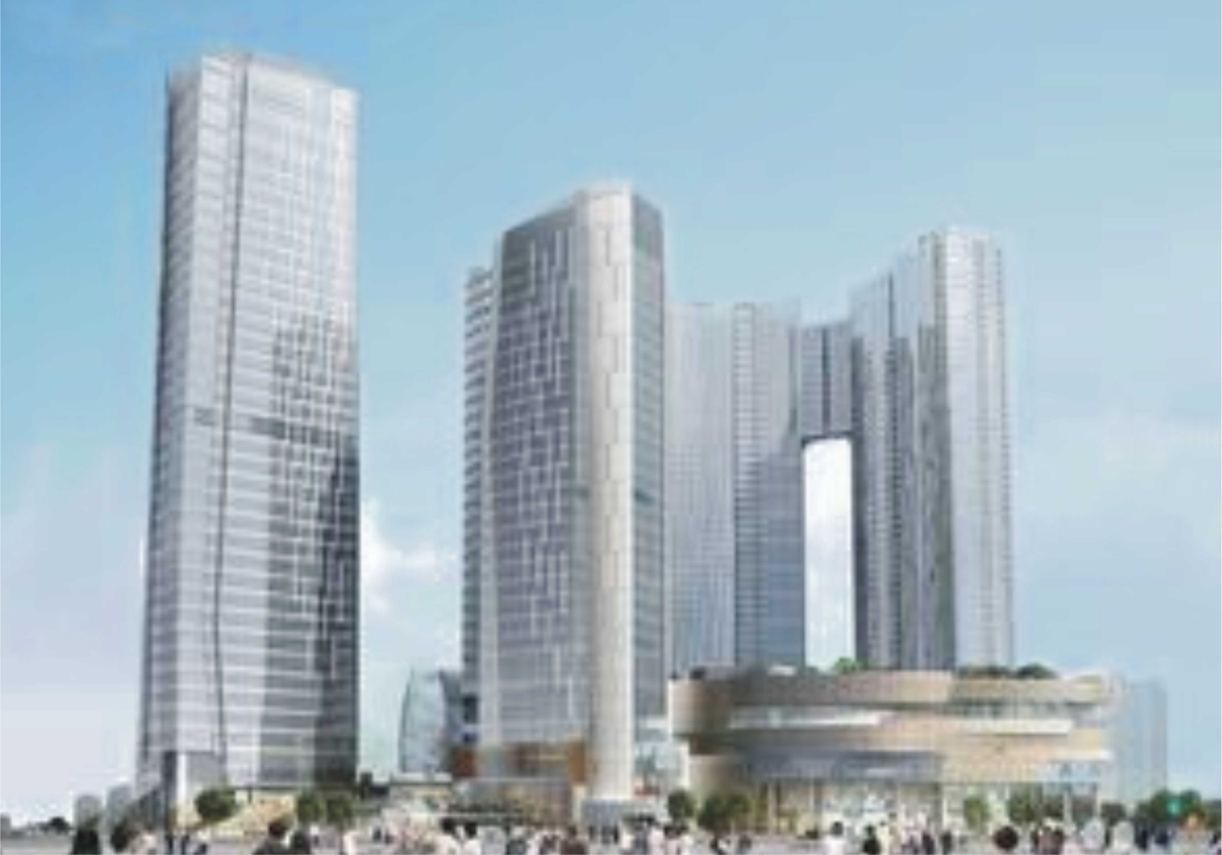 恒大中央廣場綜合體-馬羅迪、寶源阻燃、優(yōu)時吉星牌